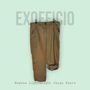 ExOfficio Lightweight Womens Travel Pants - Size 10 - Perfect for Active Life